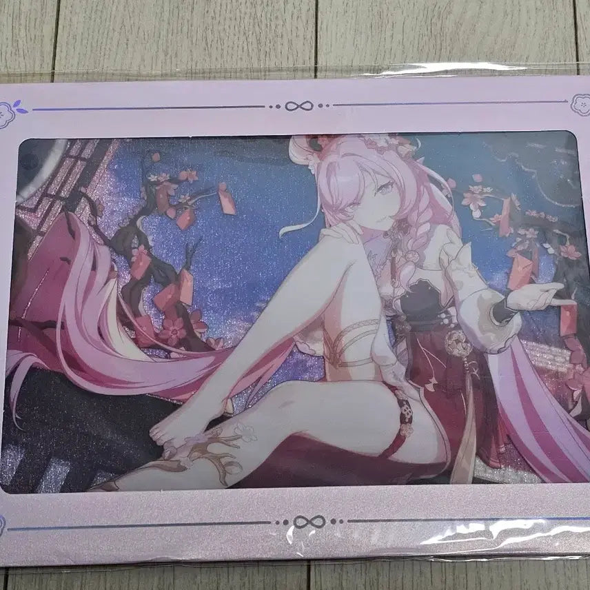 [BUNJANG] Honkai Impact 3 Elysia Acrylic Shikishi / 붕괴3 엘리시아 아크릴 색지 공식 미개봉