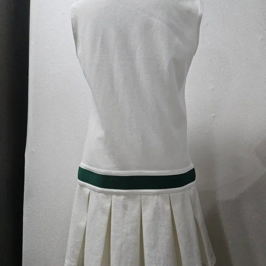 [BUNJANG] Adidas Ivory Three-Stripe Cardigan Dress Set S / 아디다스 아이보리 삼선 가디건  원피스 세트 S 90