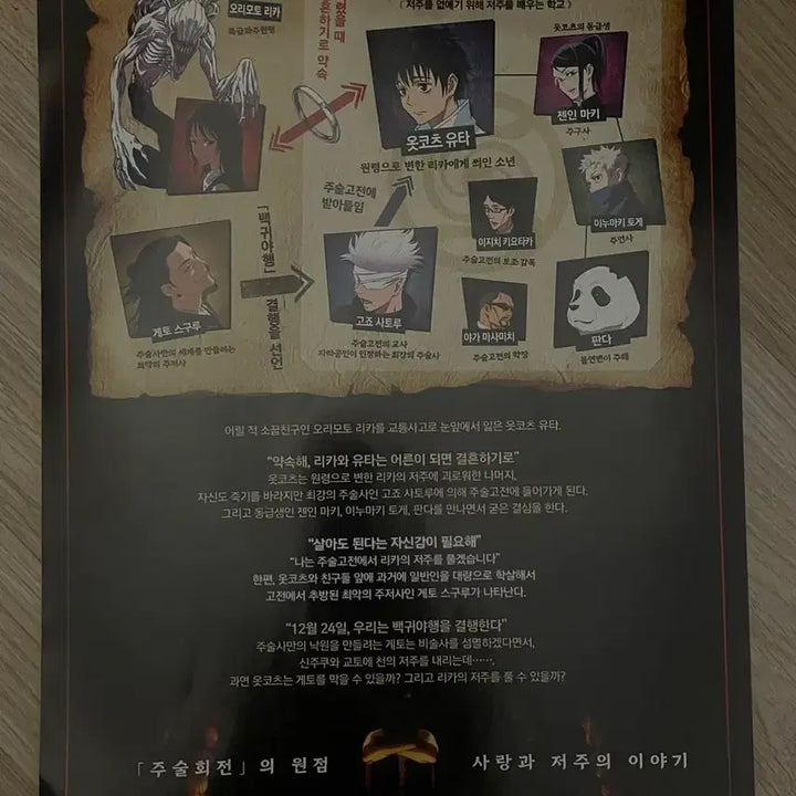 [BUNJANG] Jujutsu Kaisen 0 Pamphlet / 주술회전 0 팜플렛