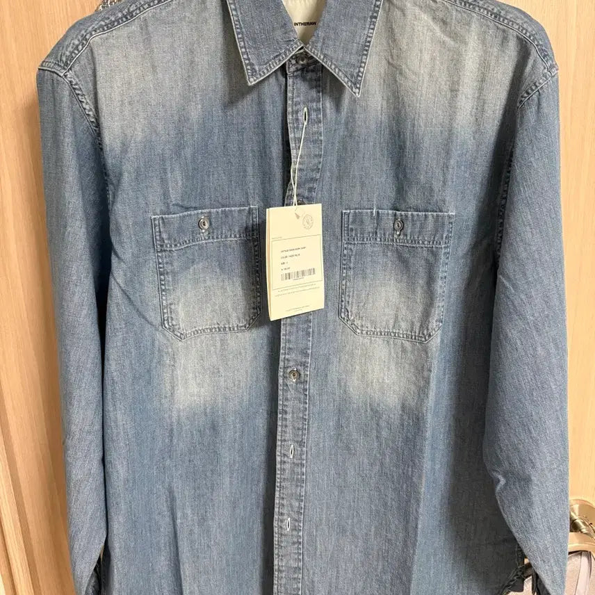[SOLD OUT] 마이라이브러리 인더로우 빈티지 데님 워크 셔츠