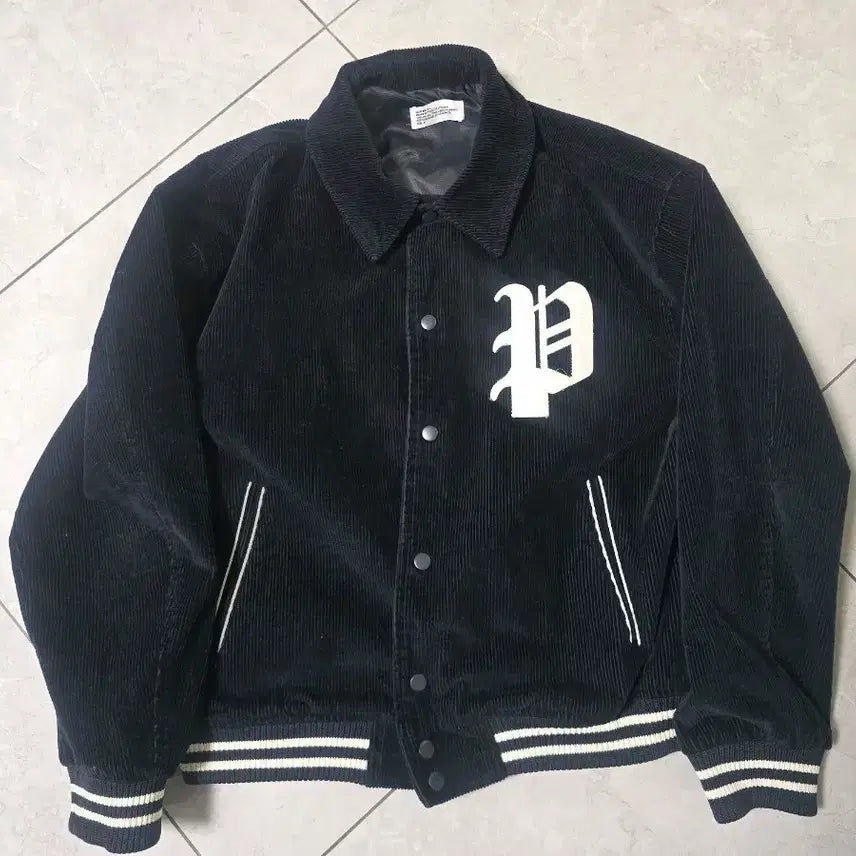 [BUNJANG] Partimento Corduroy Varsity Jacket / 파르티멘토 바시티 자켓