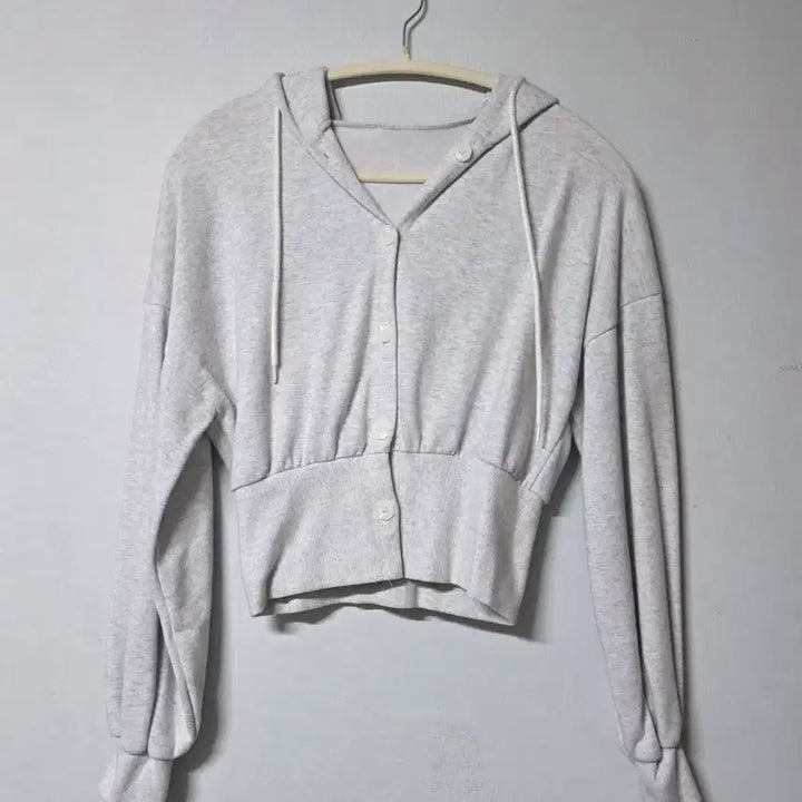 [BUNJANG] A-bly Oversized Hooded Button Cardigan / 아방핏 버튼단추 후드가디건