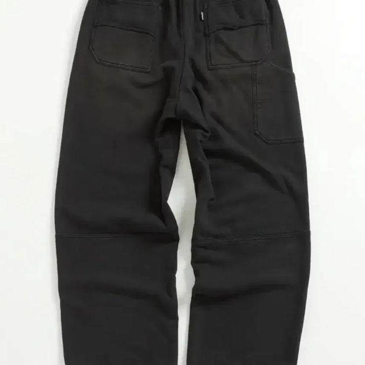 [BUNJANG] Hatching Room Vtg Double Knee Sweat Pants - Washed Black / 해칭룸 Vtg Double Knee Sweat Pants - 블랙 2