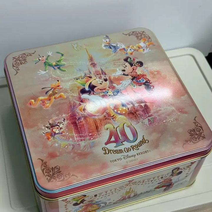 [BUNJANG] Disney 40th Anniversary Tin Case / 디즈니 40주년 틴케이스