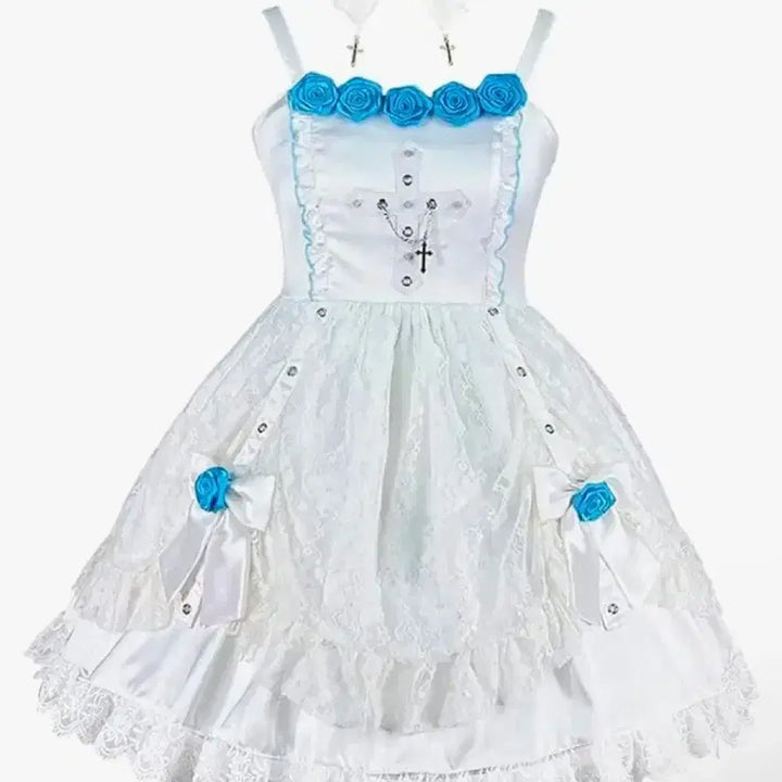 [BUNJANG] Lolita Diamond Honey JSK Dress / 로리타 lolita jsk 다이아몬드 허니 점스카