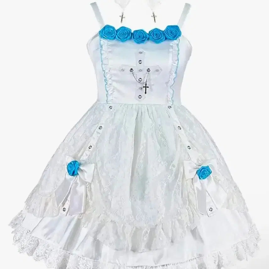 [BUNJANG] Lolita Diamond Honey JSK Dress / 로리타 lolita jsk 다이아몬드 허니 점스카