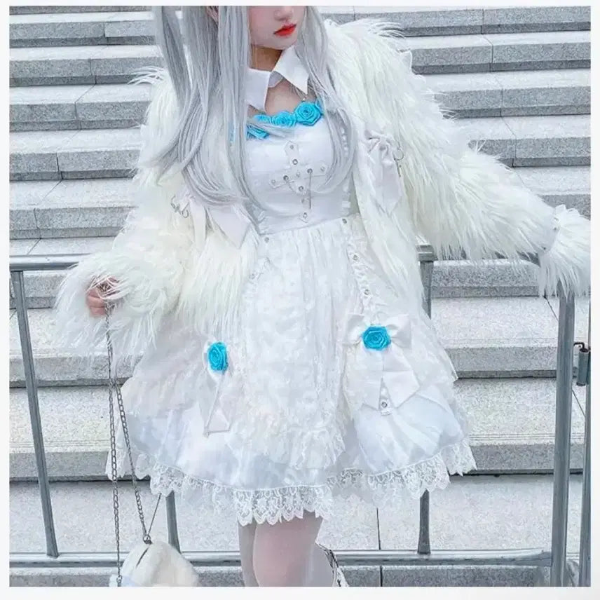 [BUNJANG] Lolita Diamond Honey JSK Dress / 로리타 lolita jsk 다이아몬드 허니 점스카