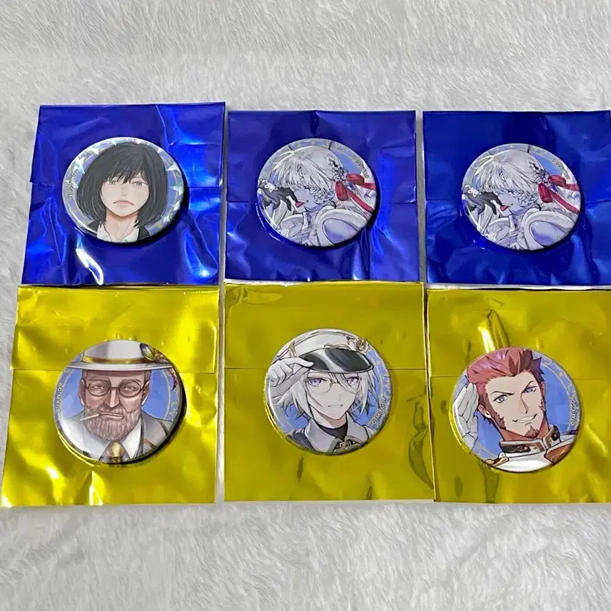 [BUNJANG] FGO Grand Order 10th Anniversary Can Badge Set - Oberon, Caster, William Tell, Lanling, Napoleon / FGO 페스 2025 10주년 캔 뱃지 오베론 칼리 난릉왕 나폴레옹 텔