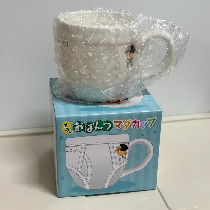 [BUNJANG] Crayon Shin-chan Panties Mug Cup / 짱구는 못말려 팬티 머그컵
