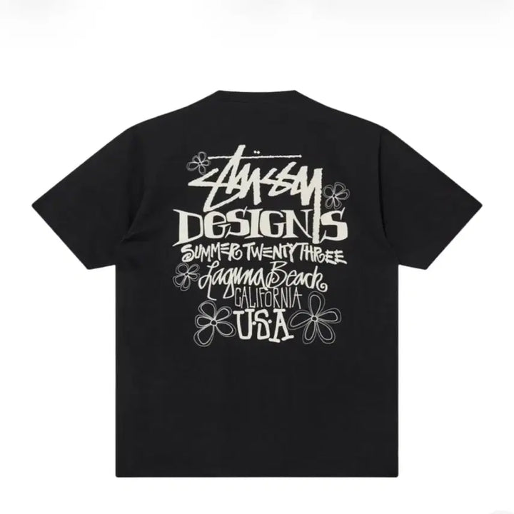 [BUNJANG] Stussy Summer LB T-Shirt Black / 스투시 썸머 LB 티셔츠 블랙