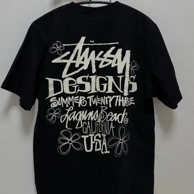 [BUNJANG] Stussy Summer LB T-Shirt Black / 스투시 썸머 LB 티셔츠 블랙