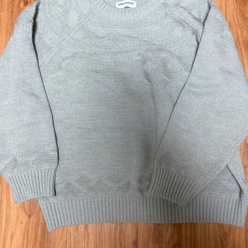 [BUNJANG] Millo Archive Gray Knit Sweater / Millo Archive 회색 니트 M
