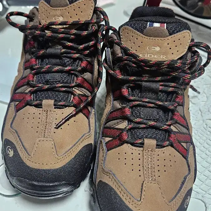 [BUNJANG] Aider Akers Hiking Shoes (DUS20G06) - Brown, Unisex / 아이더 등산화 브라운 운동화