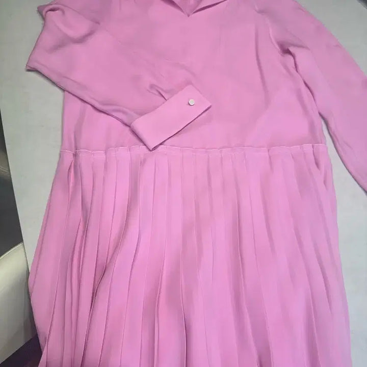 [BUNJANG] Be muse mansion Pink Long Dress / 비뮤즈맨션 원피스