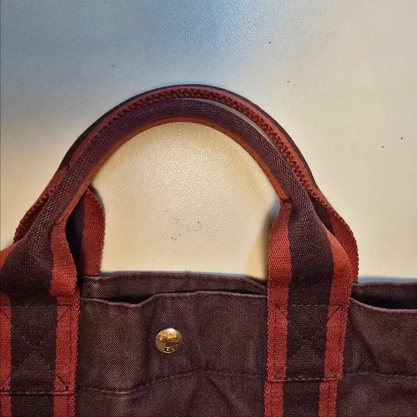 [BUNJANG] Hermès Fruito MM Red Burgundy Tote Bag / 에르메스 후루토 MM 레드 버건디 24107