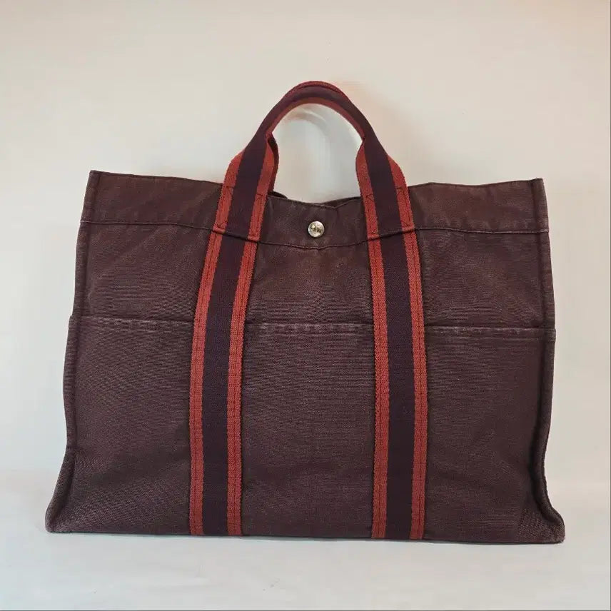 [BUNJANG] Hermès Fruito MM Red Burgundy Tote Bag / 에르메스 후루토 MM 레드 버건디 24107