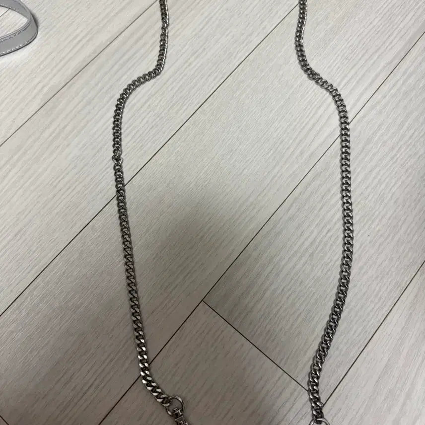 [BUNJANG] Illygo Signature Mini Bag Silver / 일리고 시그니처 미니백 실버