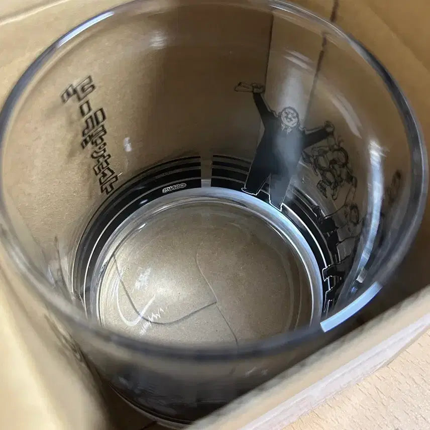 [BUNJANG] Golden Kamuy Exhibition Glass Cup Set / 골든카무이 골든카무이전 전시회 유리컵 2종세트