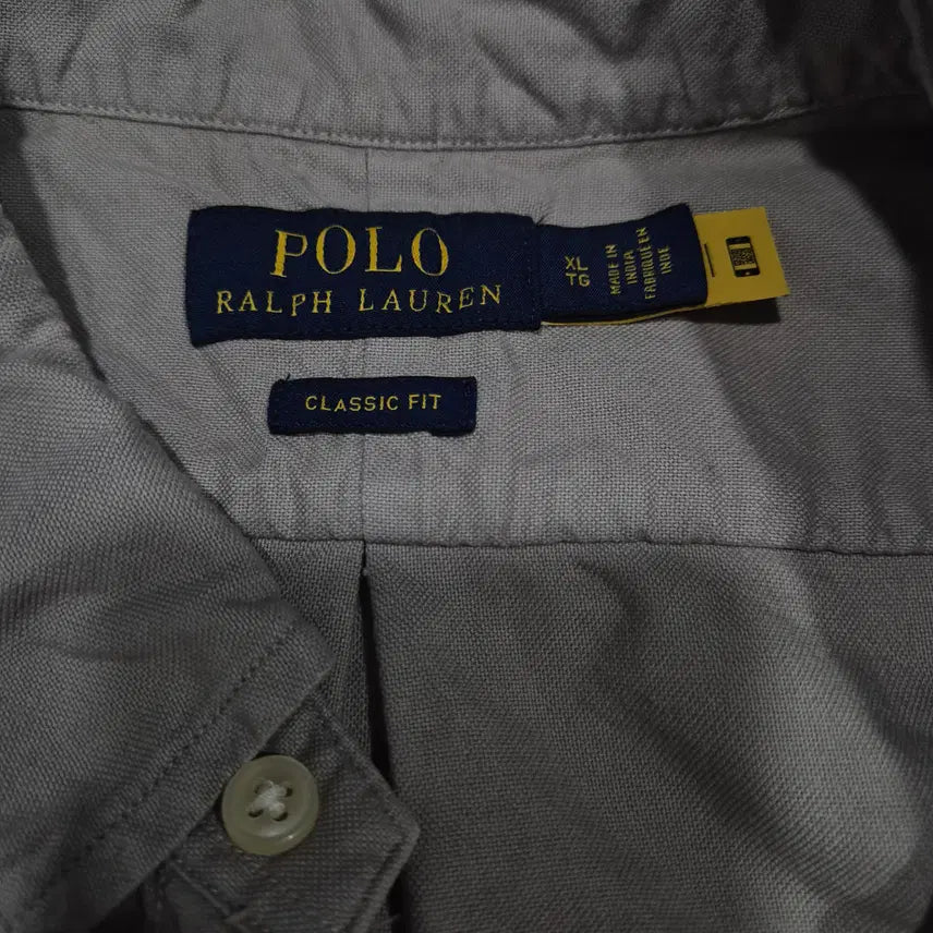 [SOLD OUT] 폴로 반팔 셔츠 그레이/XL (100~105)