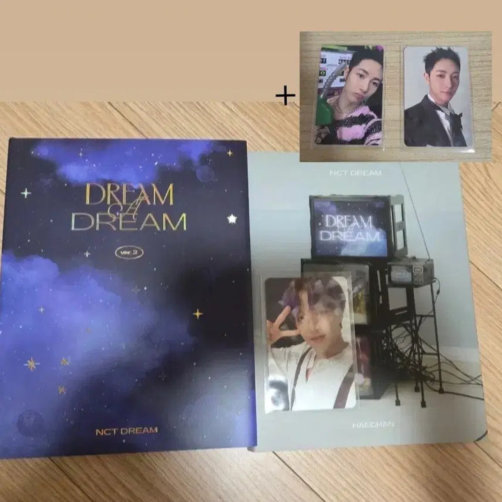 [BUNJANG] NCT Dream Haechan &amp; Renjun Photocard Bundle / 엔시티드림 드림어드림 2 해찬 + 런쥔 글리치모드 포카 엔시티드림