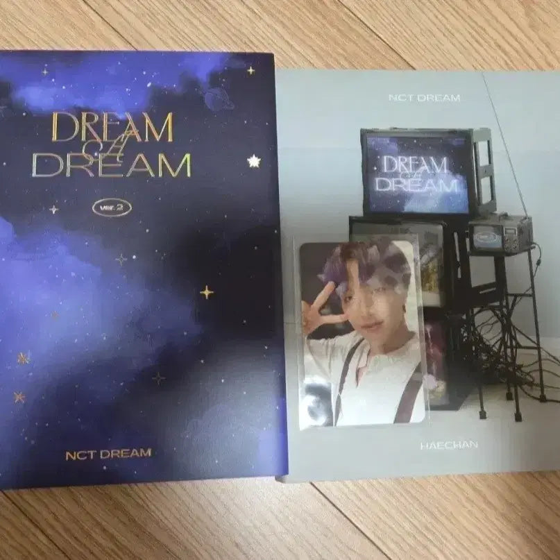 [BUNJANG] NCT Dream Haechan &amp; Renjun Photocard Bundle / 엔시티드림 드림어드림 2 해찬 + 런쥔 글리치모드 포카 엔시티드림