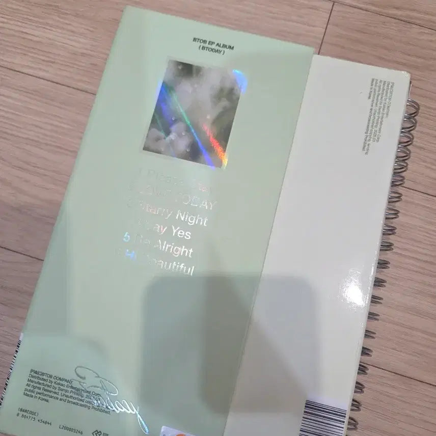 [BUNJANG] BTOB Today EP Album + Notebook Set / BTOB Today EP 앨범 + 노트