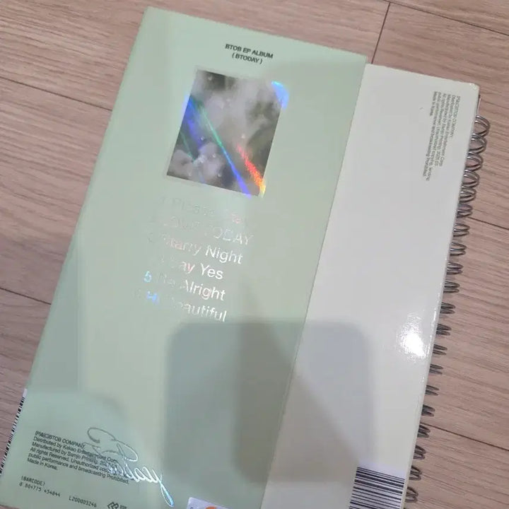 [BUNJANG] BTOB Today EP Album + Notebook Set / BTOB Today EP 앨범 + 노트