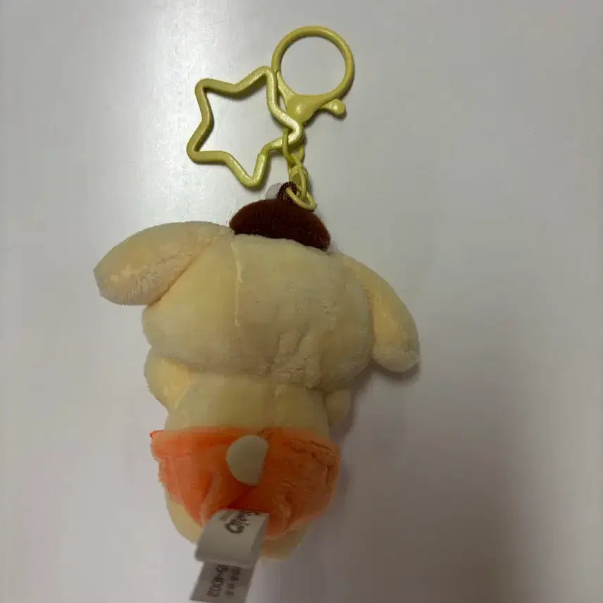[BUNJANG] Sanrio Pompompurin Pacifier Keyring / 산리오 폼폼푸린 쪽쪽이 인형 키링