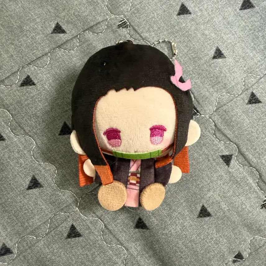 [BUNJANG] Demon Slayer Nezuko Plush Mascot / 귀멸의 칼날 네즈코 누이 플러시 마스코트 타피오카 인형