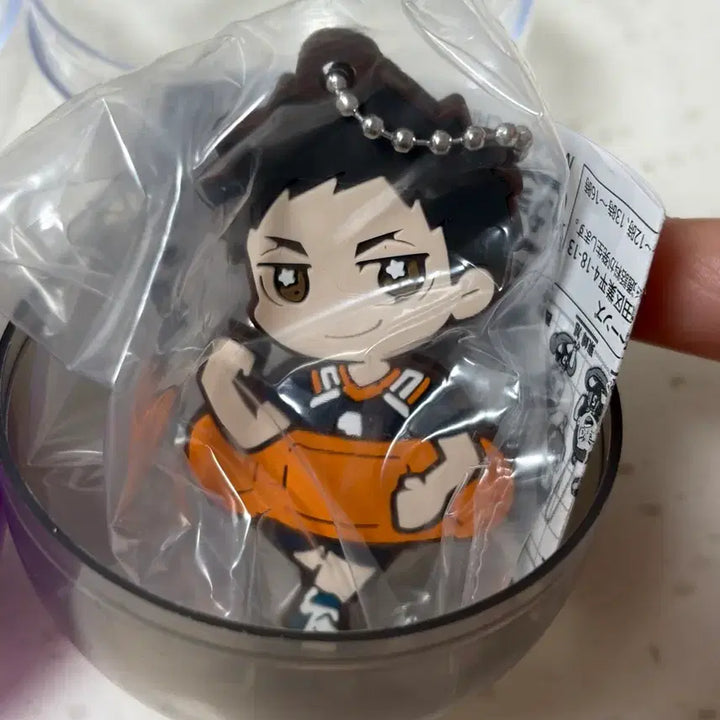 [BUNJANG] Haikyuu Daichi Asahi Rubber Keyring Bundle Set / (일괄)하이큐 키링 다이치 아사히
