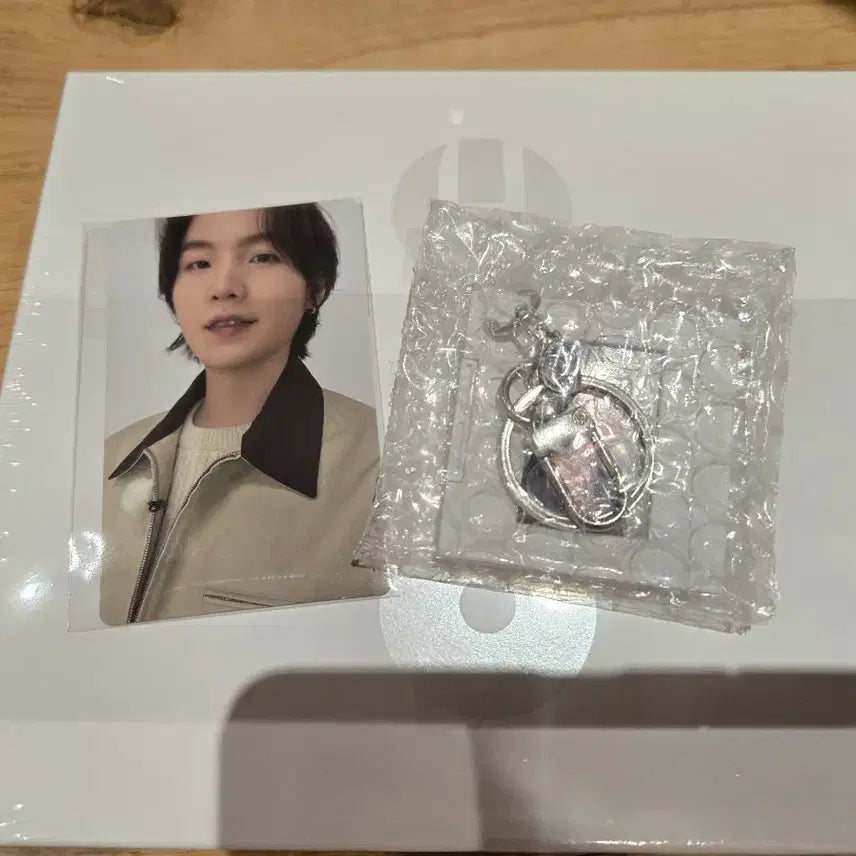 [BUNJANG] BTS Jungkook Arirang Album Film Keyring / 방탄 BTS 아리랑 앨범 필름 키링 정국 + 윤기포카
