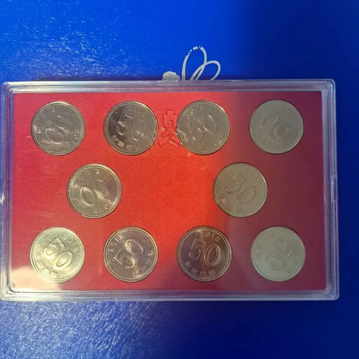 [BUNJANG] 2018 Uncirculated 50 Won Coin Set / 2018년도  미사용 50원 주화셋트