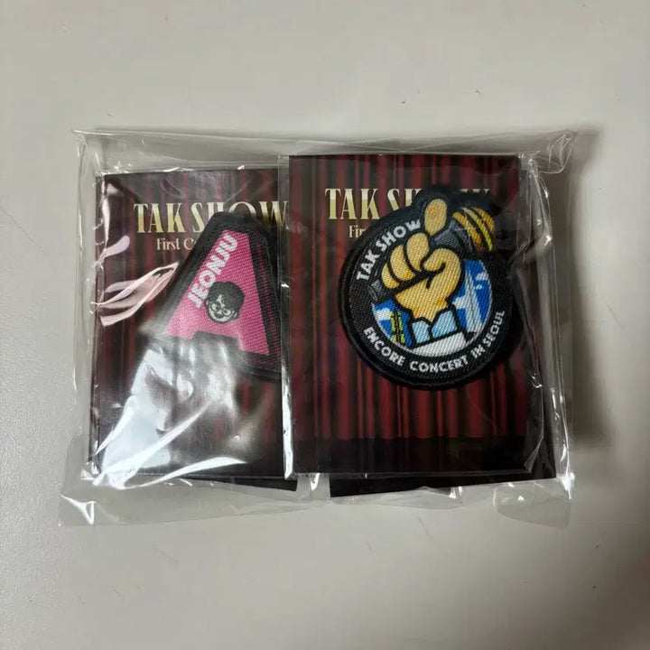[BUNJANG] Takshow1 Badge Set / 탁쇼1 배지