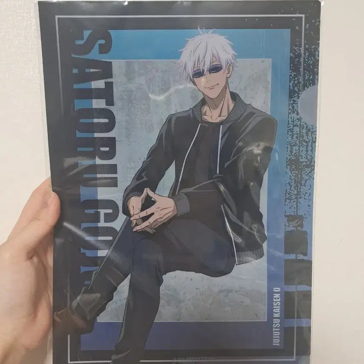 [BUNJANG] Jujutsu Kaisen Satoru Gojo A4 Clear File / 원가양도)주술회전 고죠 사토루 클리어파일 A4 a4 굿즈