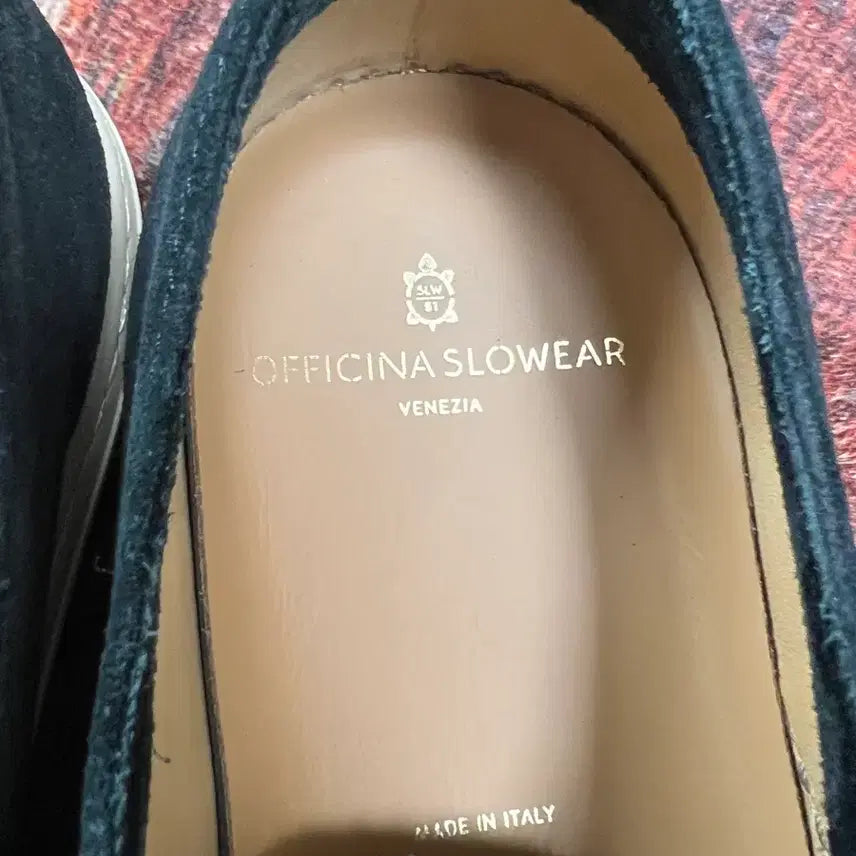 [BUNJANG] Officina Slowear Black Suede Sneakers / [40] 오피치나 슬로웨어 블랙 스웨이드 스니커즈
