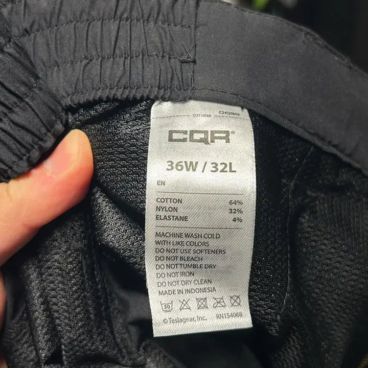 [BUNJANG] CQR 2in1 Convertible Cargo Pants / [36인치,32L,블랙]CQR 2in1 분리형 카고바지CQ-TXP410