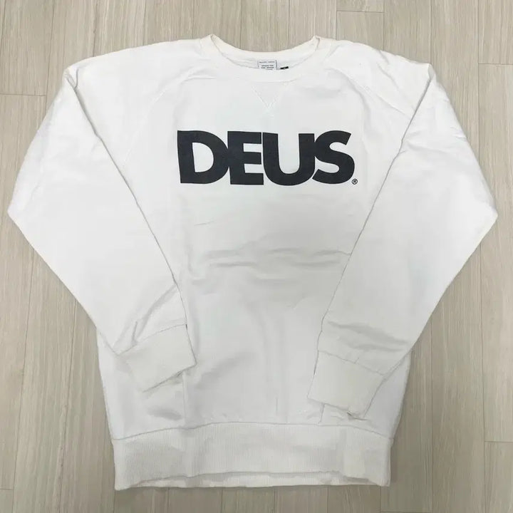 [BUNJANG] DEUS MTM Sweatshirt White M / DEUS 데우스 맨투맨 화이트 M