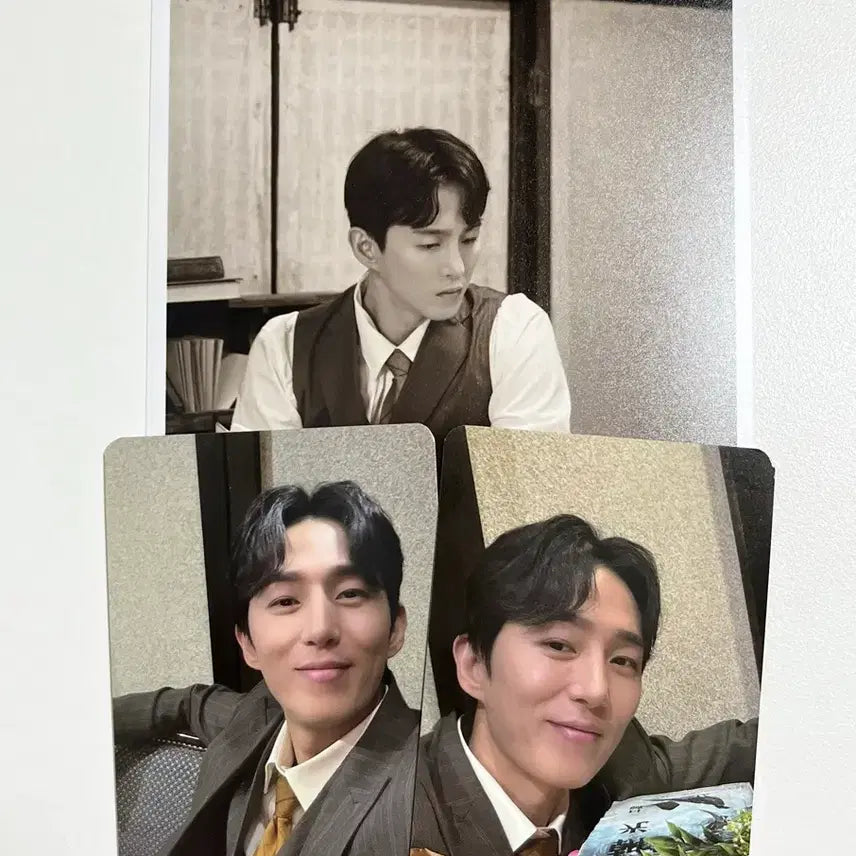 [SOLD OUT] 뮤지컬 팬레터 셀카 포토카드+2차 인화사진 이형훈 김지욱 손유동 김보현