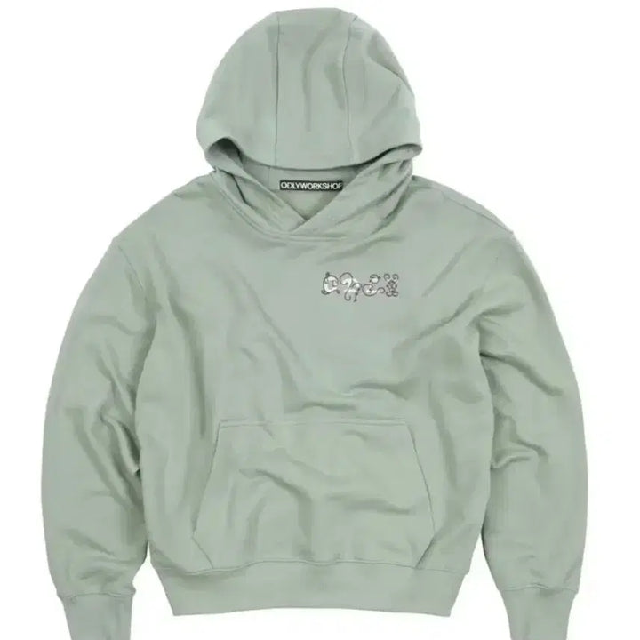 [BUNJANG] Oddly Workshop Mint Hoodie M / 오들리워크샵 후드티 민트 컬러M