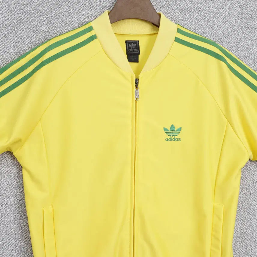[BUNJANG] Adidas Unisex 00s Short Sleeve Jersey Jacket 100 / 아디다스 공용 00s 반팔 져지 자켓 100size