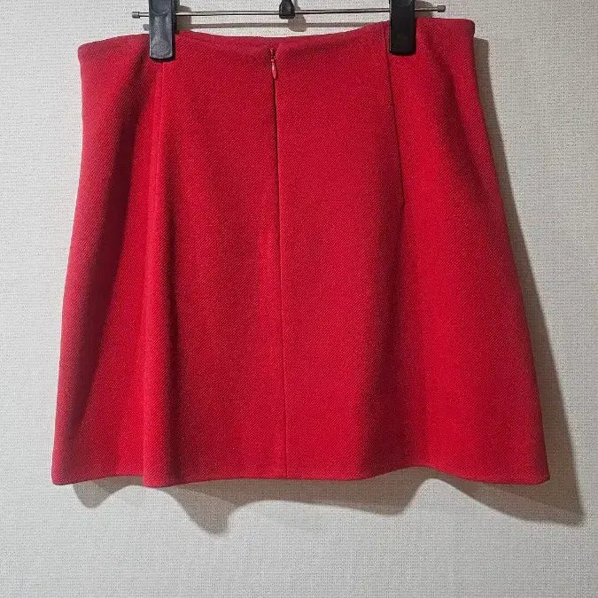 [BUNJANG] VIVAWOMAN Red Wrap Mini Skirt / 랩 레드 미니 스커트