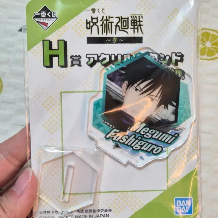 [BUNJANG] Jujutsu Kaisen Megumi Acrylic Stand / [미개봉] 주술회전 쿠지 > H상 메구미 아크릴 스탠드