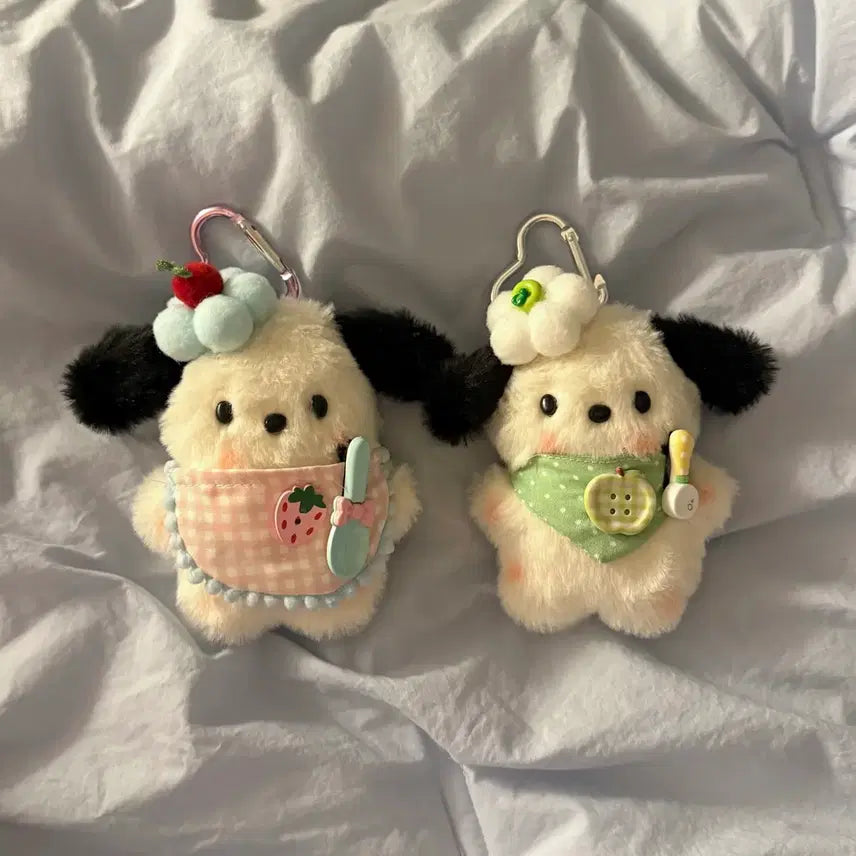 [SOLD OUT] (새상품) 산리오 포차코 베이비 키링 인형 세트