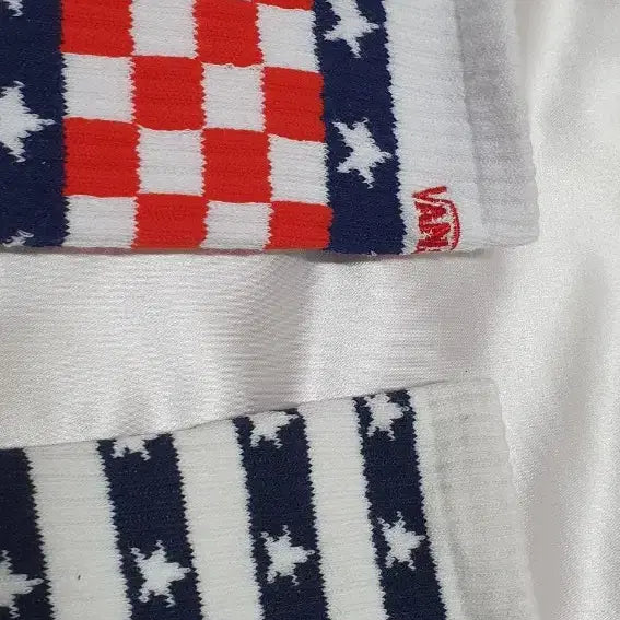 [BUNJANG] Vans Stripe Check Star Socks / 개당가격이예요~화이트 레드 네이비 반스 스트라이프 체크 스타 별 양말