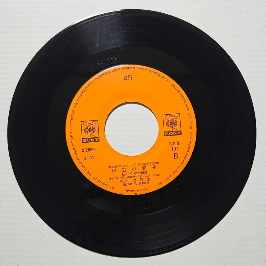 [BUNJANG] Momoe Yamaguchi 7th Single Vinyl LP / (7인치 싱글, 시티팝, 야마구치 모모에) 7번째싱글 LP