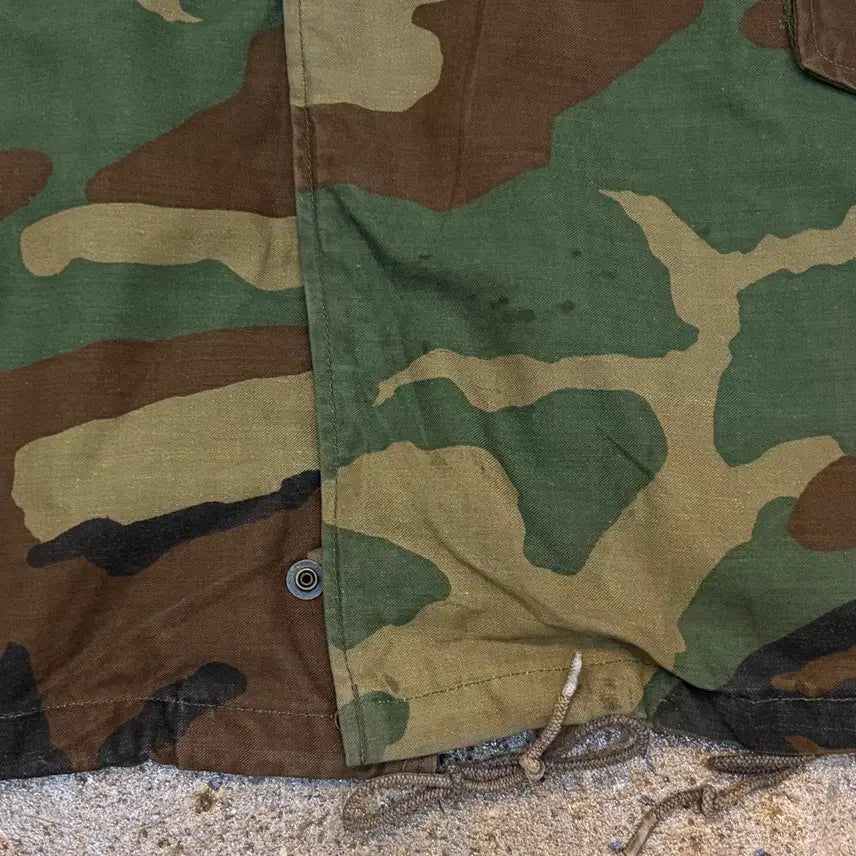 [BUNJANG] Vintage M65 Woodland Camo Field Jacket / 90s 미국 빈티지 밀리터리 우드랜드 M65 필드자켓 야상자켓