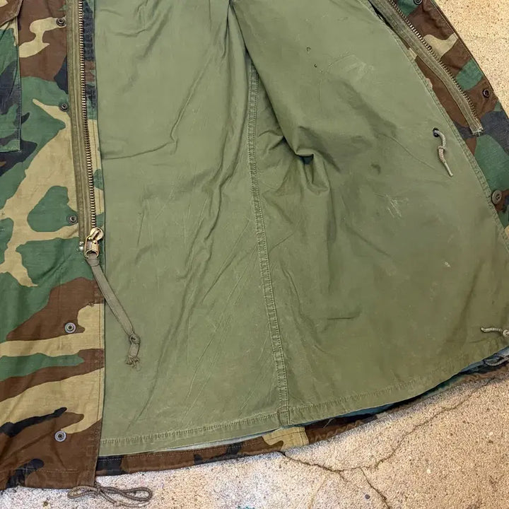 [BUNJANG] Vintage M65 Woodland Camo Field Jacket / 90s 미국 빈티지 밀리터리 우드랜드 M65 필드자켓 야상자켓