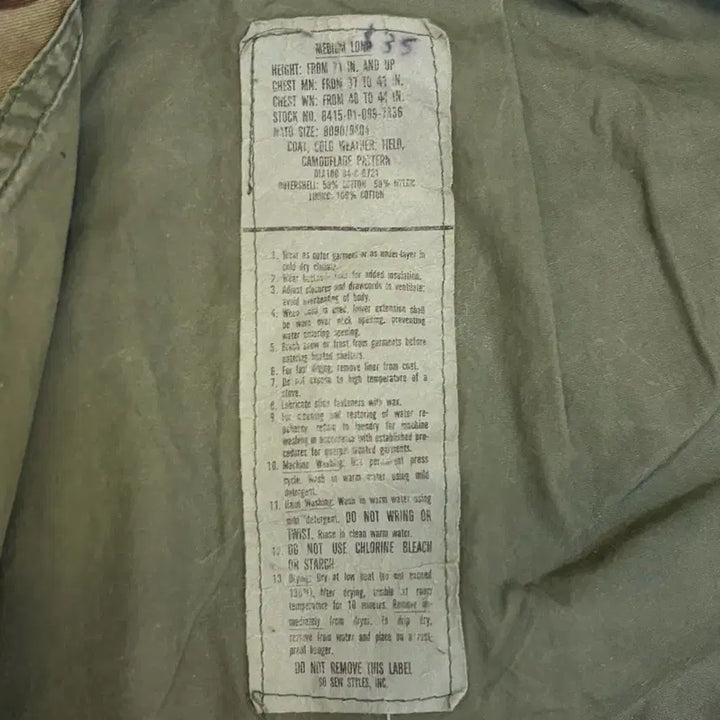 [BUNJANG] Vintage M65 Woodland Camo Field Jacket / 90s 미국 빈티지 밀리터리 우드랜드 M65 필드자켓 야상자켓