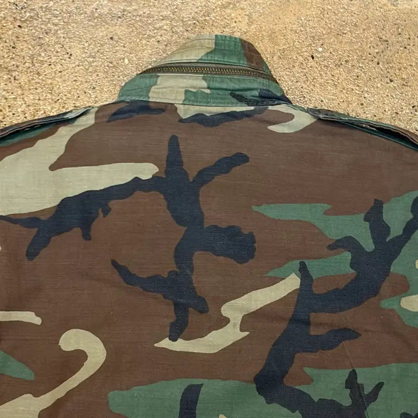 [BUNJANG] Vintage M65 Woodland Camo Field Jacket / 90s 미국 빈티지 밀리터리 우드랜드 M65 필드자켓 야상자켓
