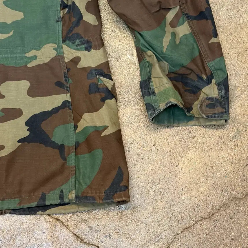 [BUNJANG] Vintage M65 Woodland Camo Field Jacket / 90s 미국 빈티지 밀리터리 우드랜드 M65 필드자켓 야상자켓